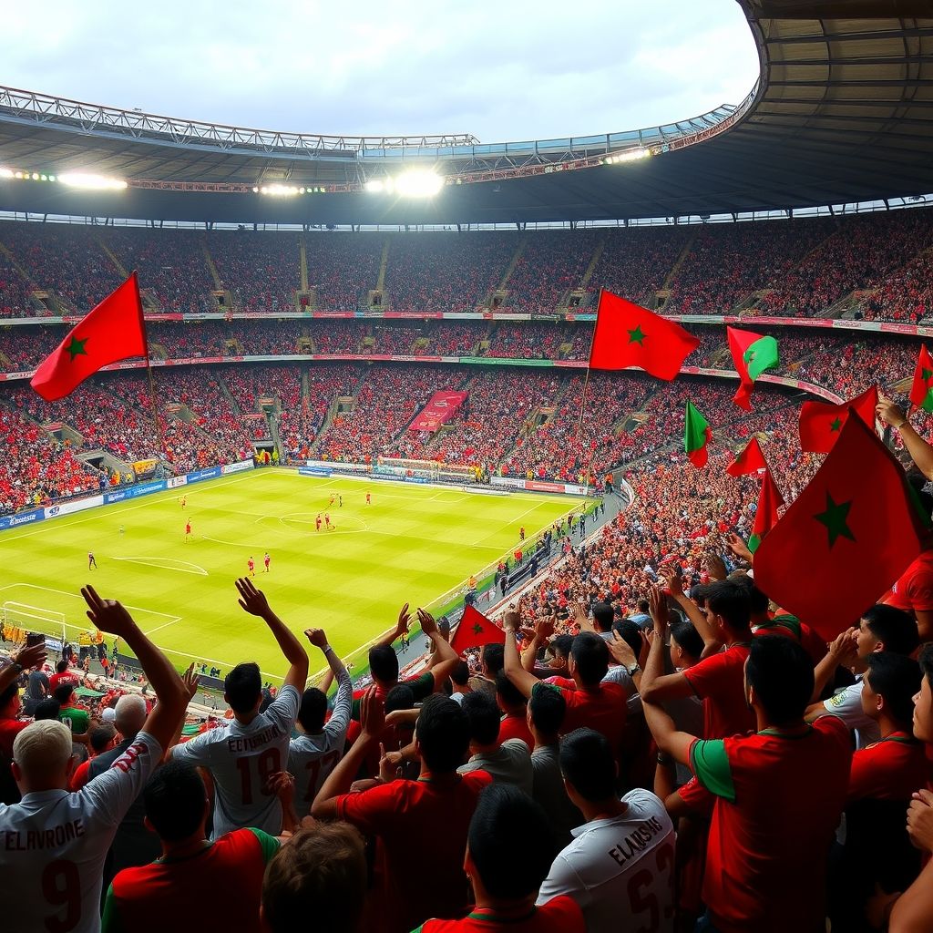 星空体育官网登录-摩洛哥瓦赫达主场氛围火爆，球迷热情助阵
